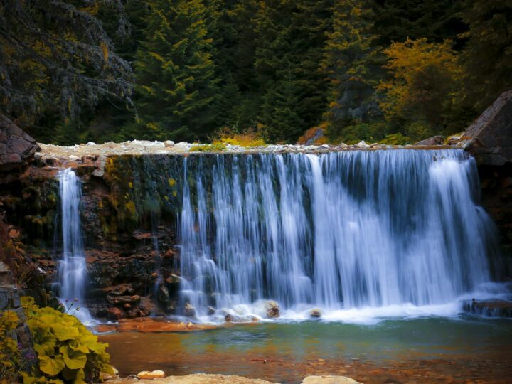 Heslacher Waterfalls